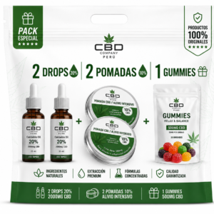 Bag Pack Drops 20% + Pomadas + Gummies