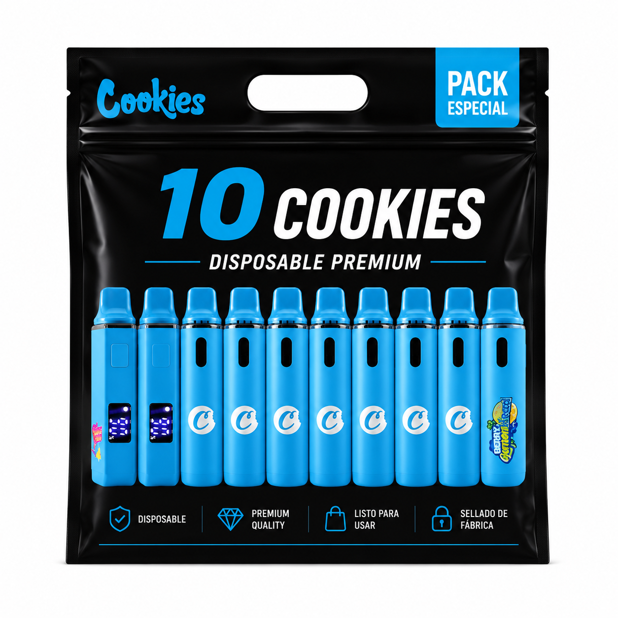 COOKIES BLUE PANTALLA